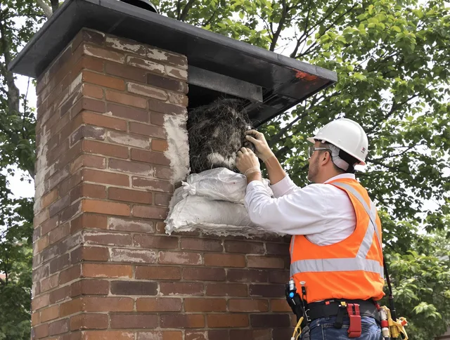 Humane removal of debris and animals by Pembroke Pines Chimney Sweep in Pembroke Pines, FL