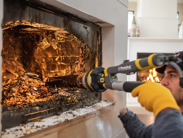 Professional chimney cleaning by Pembroke Pines Chimney Sweep in Pembroke Pines, FL