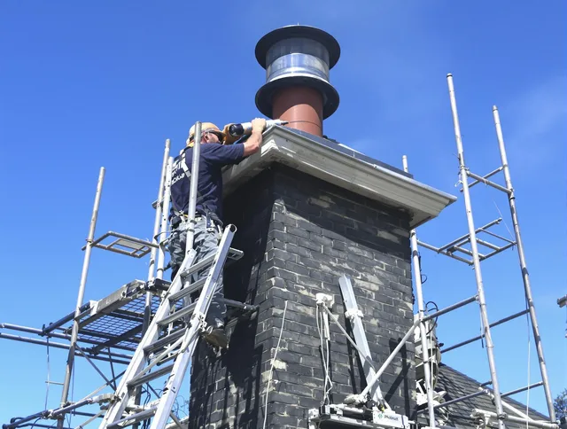 Sturdy chimney crown finished by Pembroke Pines Chimney Sweep in Pembroke Pines, FL