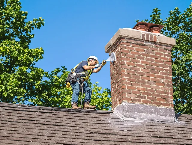 Pembroke Pines Chimney Sweep performing an inspection with advanced tools in Pembroke Pines, FL