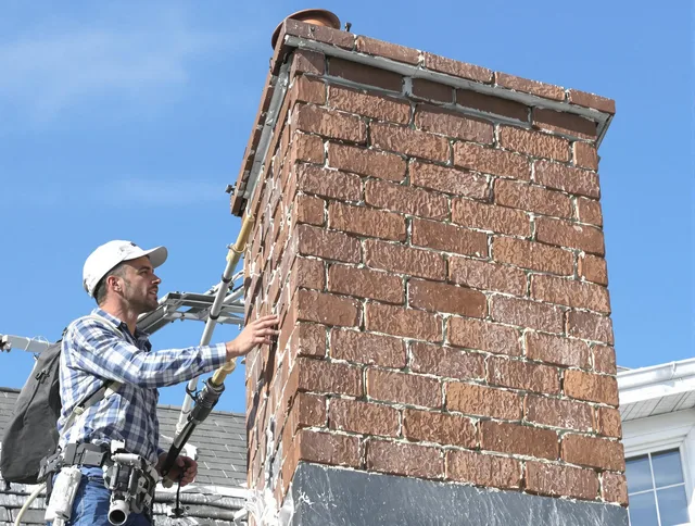 Brickwork for a chimney rebuild by Pembroke Pines Chimney Sweep in Pembroke Pines, FL