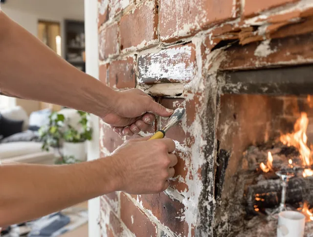 Routine fireplace repair by Pembroke Pines Chimney Sweep in Pembroke Pines, FL