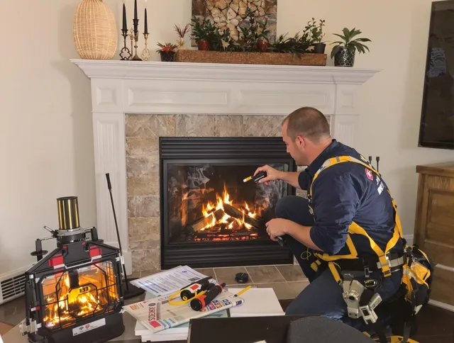 Safety-focused fireplace inspection by Pembroke Pines Chimney Sweep in Pembroke Pines, FL