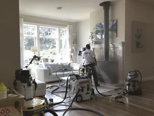 Soot removal service by Pembroke Pines Chimney Sweep for a fireplace in Pembroke Pines, FL
